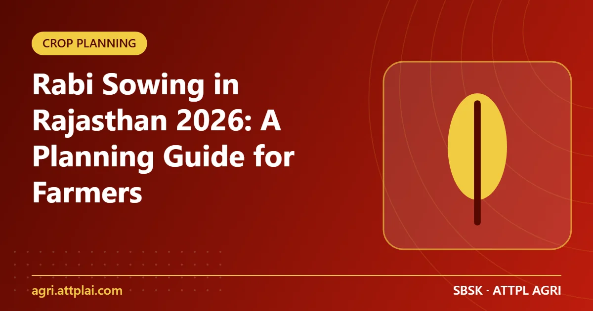 Rabi Sowing in Rajasthan 2026: A Planning Guide for Farmers