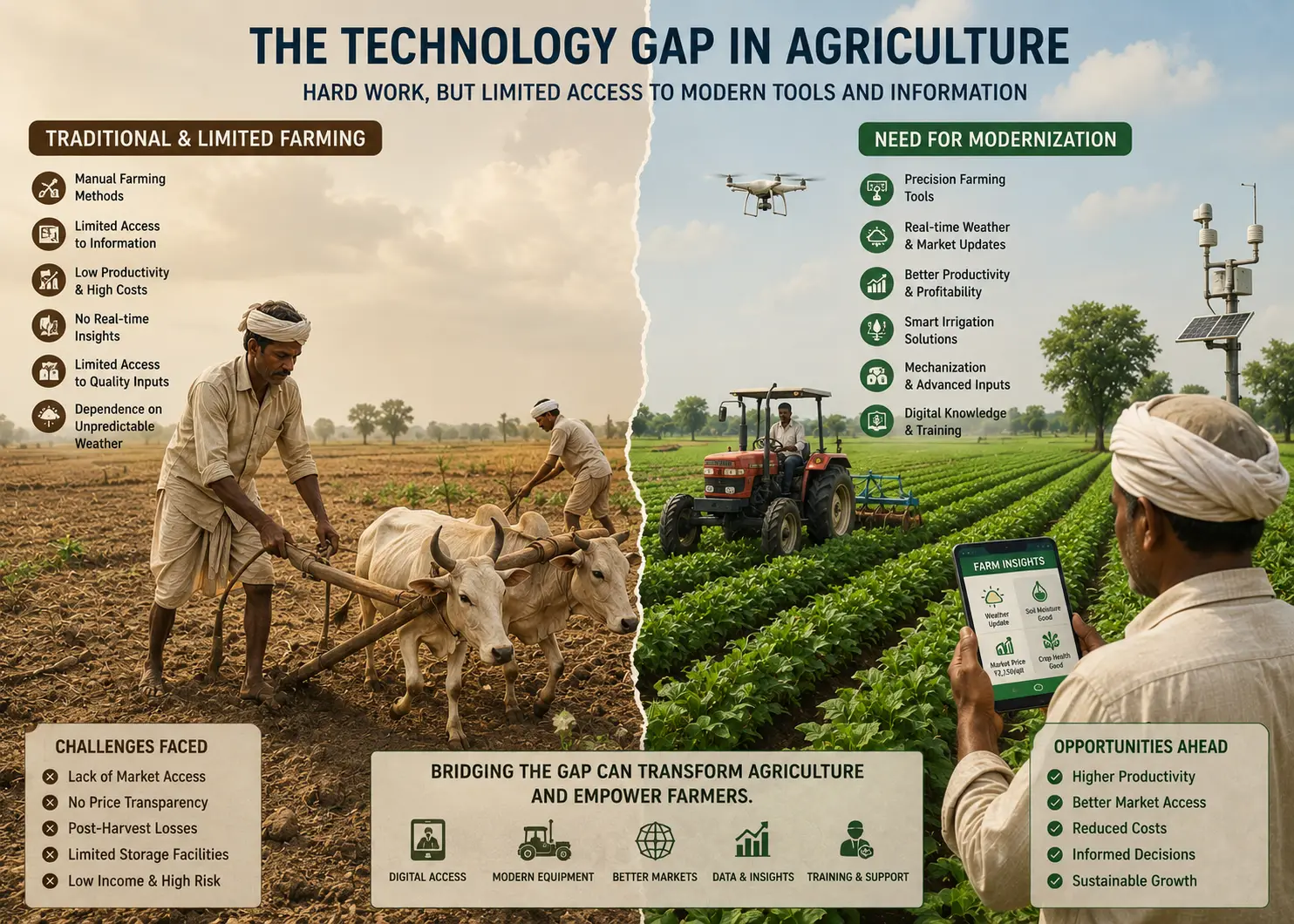 Limited Technology Adoption